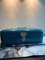 Brooddoos emaille petrol 45cm, Antiek en Kunst, Antiek | Emaille, Ophalen