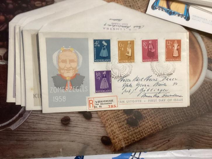 No2764 E34 aangetekend ´s-Gravenhage anders geplakt Heb ook, Postzegels en Munten, Postzegels | Eerstedagenveloppen, Beschreven