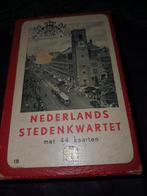Nederlands stedenkwartet ( 1958), Verzamelen, Speelkaarten, Jokers en Kwartetten, Ophalen of Verzenden, Zo goed als nieuw