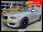 BMW 2-serie Cabrio 220i Executive - Navigatie I Airco I PDC, Auto's, BMW, Origineel Nederlands, Te koop, Zilver of Grijs, Benzine