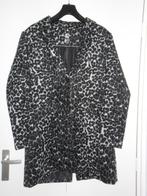 Freequent Grijze Luipaard Print Jas Maat L, Kleding | Dames, Maat 38/40 (M), Freequent, Ophalen of Verzenden, Zo goed als nieuw
