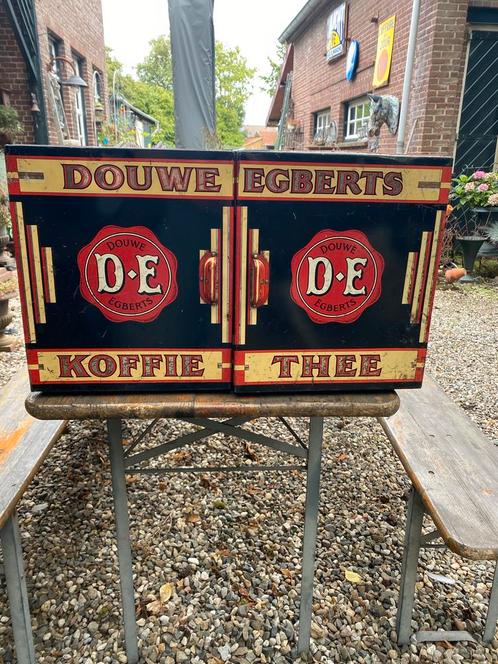 Douwe Egberts Winkelblik - Vintage Decoratie, Antiek en Kunst, Antiek | Overige Antiek, Ophalen of Verzenden