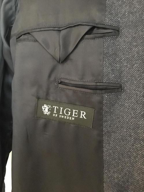 nieuwe heren mantel Tiger of Sweden maat 52, Kleding | Heren, Jassen | Zomer, Nieuw, Maat 52/54 (L), Grijs, Verzenden