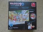 Jumbo Wasgij - Mystery nr6 - Onrust op de camping - 950 st, Ophalen of Verzenden, 500 t/m 1500 stukjes, Legpuzzel, Zo goed als nieuw