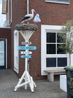 Ooievaar ooievaarsnest ooievaarspaal huren baby geboren?, Kinderen en Baby's, Kraamcadeaus en Geboorteborden, Ophalen of Verzenden