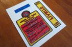 FIAT BALILLA/ FIAT TOPOLINO A Stickerset Rempot, Ophalen of Verzenden