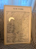 New York print in lijst, Huis en Inrichting, Woonaccessoires | Schilderijen, Tekeningen en Foto's, Ophalen, Print, 75 cm of meer