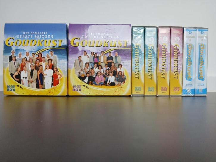 Goudkust Seizoen 1 t/m 5 compleet, Cd's en Dvd's, Dvd's | Tv en Series, Zo goed als nieuw, Drama, Boxset, Alle leeftijden, Ophalen of Verzenden