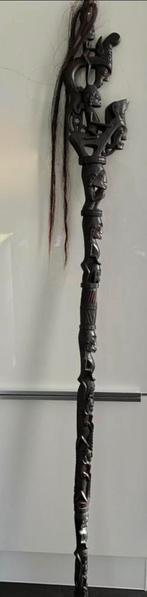 Oude Indonesische Priester magische staff Sumatra Batak, Ophalen of Verzenden