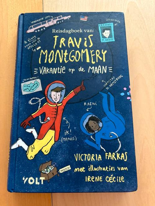 Het reisdagboek van Travis Montgomery: Vakantie op de maan, Boeken, Kinderboeken | Jeugd | 10 tot 12 jaar, Zo goed als nieuw, Verzenden