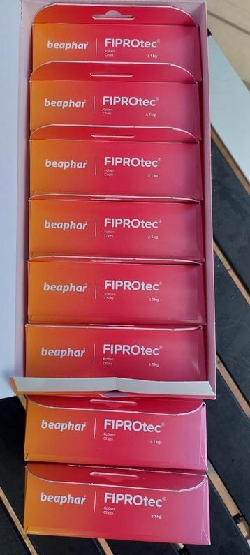 8x4 pipetjes beaphar FIPROtec - tegen vlooien en teken kat beschikbaar voor biedingen
