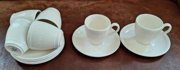 Wedgwood Windsor Kop en Schotel Set (6 stuks) beschikbaar voor biedingen