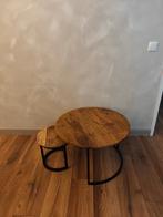 Set 2 Koffietafel/ Salontafel, Huis en Inrichting, Ophalen, Gebruikt, 100 tot 150 cm, Rond