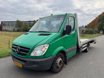 Mercedes-Benz Sprinter 516 oprijwagen 163pk LED dubbellucht beschikbaar voor biedingen