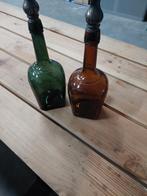 Vintage Maggi Flessen Set, Antiek en Kunst, Antiek | Glas en Kristal, Ophalen