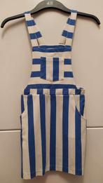 Wit blauwe tuinjurk, nieuw H&M maat 122/128, Meisje, H&M, Nieuw, Ophalen of Verzenden