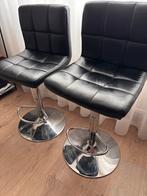 Barkrukken in hoogte verstelbaar, Huis en Inrichting, Ophalen, Gebruikt, In hoogte verstelbaar, 60 tot 90 cm