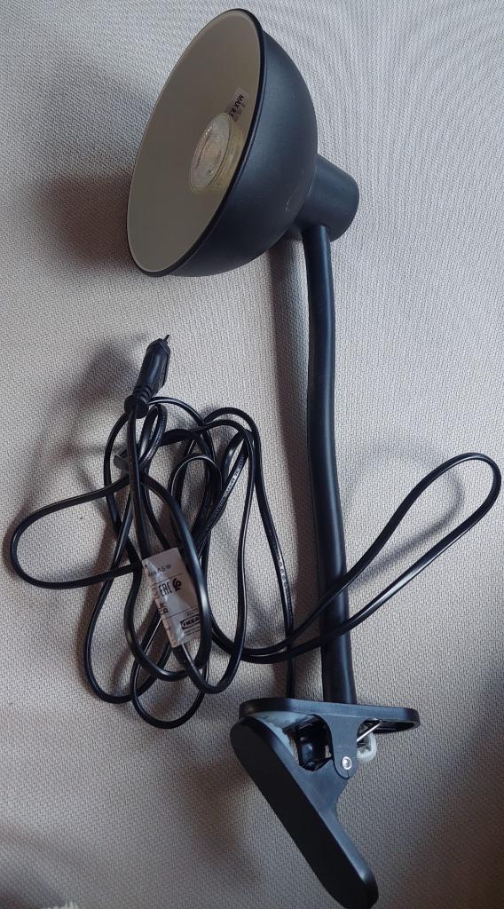 Ikea skurup klemspot lamp, Huis en Inrichting, Lampen | Hanglampen, Zo goed als nieuw, Minder dan 50 cm, Ophalen