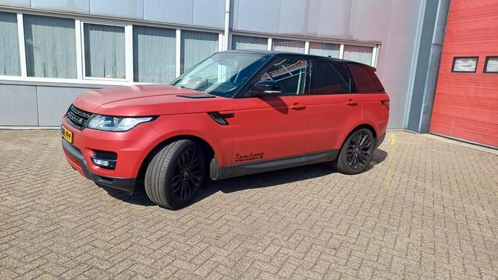 Land Rover range rover sport 2015 3.0 TDV6 Grijs Kenteken, Auto's, Bestelauto's, Bedrijf, Land Rover, Diesel, Geïmporteerd, Zilver of Grijs