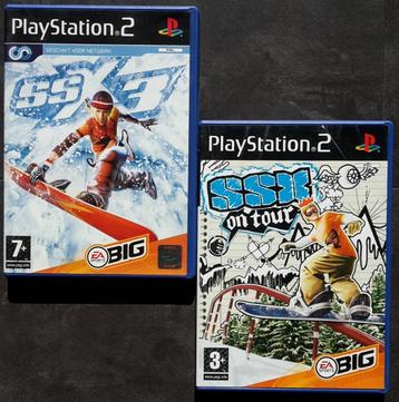 PS2 Set - SSX 3 en On Tour - PlayStation 2 beschikbaar voor biedingen