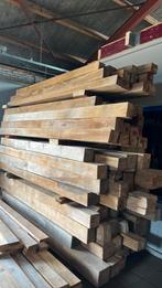 Plantage TEAK balken! Van 10x10, 13x13 tot wel 30x30, Doe-het-zelf en Verbouw, Hout en Planken, Ophalen, Zo goed als nieuw, Balk