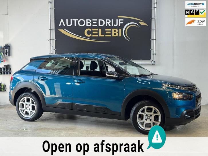 Citroen C4 Cactus 1.2 PureTech Business 2018 BLAUW, Auto's, Citroën, Bedrijf, Te koop, C4 Cactus, ABS, Airbags, Airconditioning