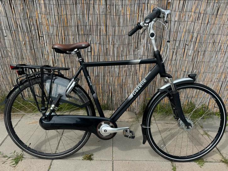 Gazelle Orange C7+ Herenfiets, Fietsen en Brommers, Fietsen | Heren | Herenfietsen, Zo goed als nieuw, Gazelle, Versnellingen