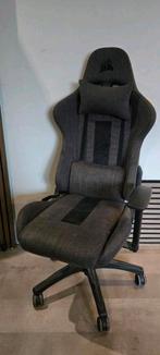 Corsair TC100 Relaxed Grijs/Zwart, Huis en Inrichting, Bureaustoelen, Ophalen of Verzenden