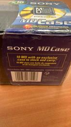 Set van 10 nieuwe  gesealde Sony minidiscs 74min, Nieuw, Overige typen, Ophalen of Verzenden, Sony