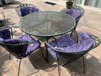Ijzeren tuinset, Tuin en Terras, Tuinsets en Loungesets, Gebruikt, Ophalen of Verzenden, Tuinset, Overige materialen