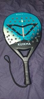 Padelracket KUIKMA PR REACT SOFT. Als nieuw + 3 ballen., Ophalen of Verzenden, Zo goed als nieuw, Padelracket