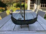 Bronzen Vikingschip - Uniek Decoratief Stuk      40 cm lang, Ophalen of Verzenden