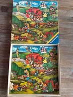 Vintage puzzel Ravensburger Sprookjesland, Ophalen of Verzenden, Minder dan 500 stukjes, Gebruikt, Legpuzzel