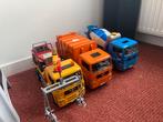 Bruder sleepwagen vuilniswagen en betonmixer, Kinderen en Baby's, Speelgoed | Speelgoedvoertuigen, Ophalen of Verzenden, Zo goed als nieuw
