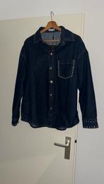 Loavies denim blouse met diamantjes – nieuw, Verzenden, Nieuw, Maat 36 (S), Blauw