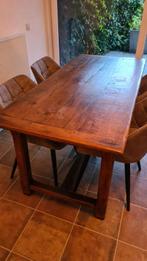 Teakhouten Eettafel, Huis en Inrichting, Gebruikt, 200 cm of meer, Rechthoekig, 50 tot 100 cm