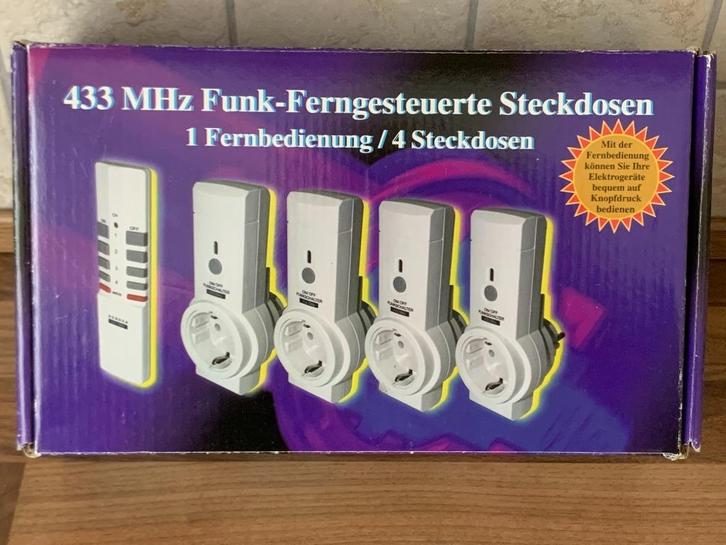 Stopcontacten met afstandsbediening, Doe-het-zelf en Verbouw, Elektra en Kabels, Gebruikt, Overige typen, Ophalen of Verzenden