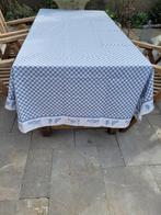 Nieuw tafelkleed blauw wit met koe Clayre & Eef, Nieuw, Rechthoek, Binnen, Ophalen of Verzenden