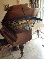 Blüthner vleugel, Muziek en Instrumenten, Piano's, Ophalen, Gebruikt, Bruin, Hoogglans