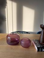 Riverdale Vaasjes - Burgundy, Huis en Inrichting, Woonaccessoires | Vazen, Overige kleuren, Ophalen of Verzenden, Minder dan 50 cm