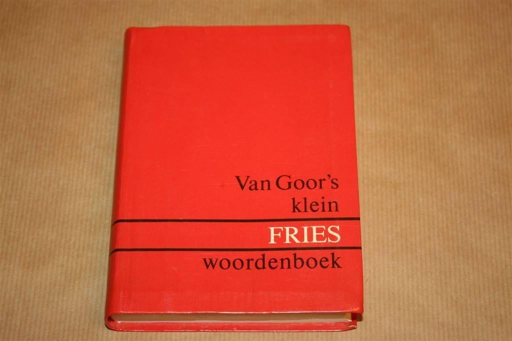an Goor's klein Fries woordenboek., Boeken, Woordenboeken, Ophalen of Verzenden, Gelezen, Van Dale