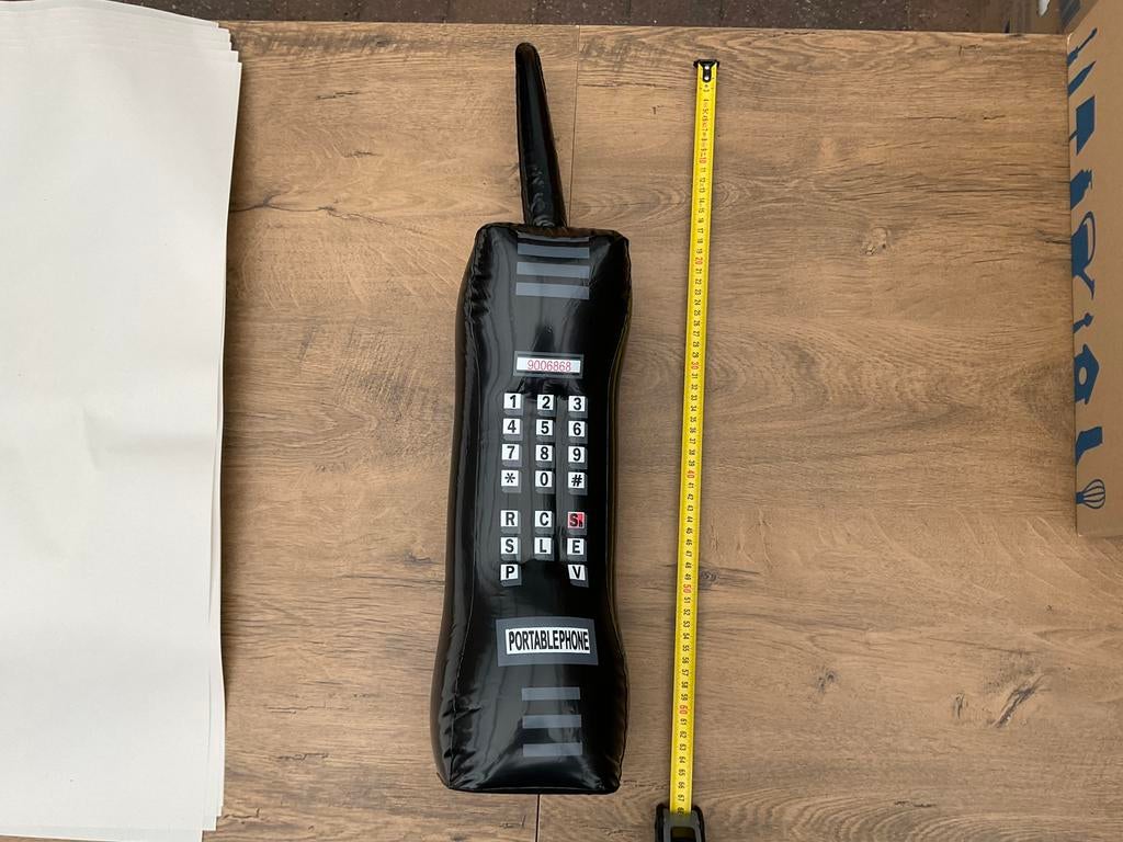 Nieuwe zgan opblaasbare telefoon of gsm carnaval, Ophalen, Nieuw, Carnaval, Accessoires