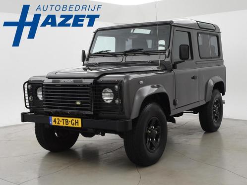 Land Rover Defender 2.5 TD5 90 6-PERSOONS + STANDKACHEL / AI, Auto's, Land Rover, Bedrijf, Te koop, 4x4, Airconditioning, Elektrische ramen
