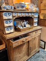 Antieke Buffetkast met Delfts Blauwe Accenten, Ophalen