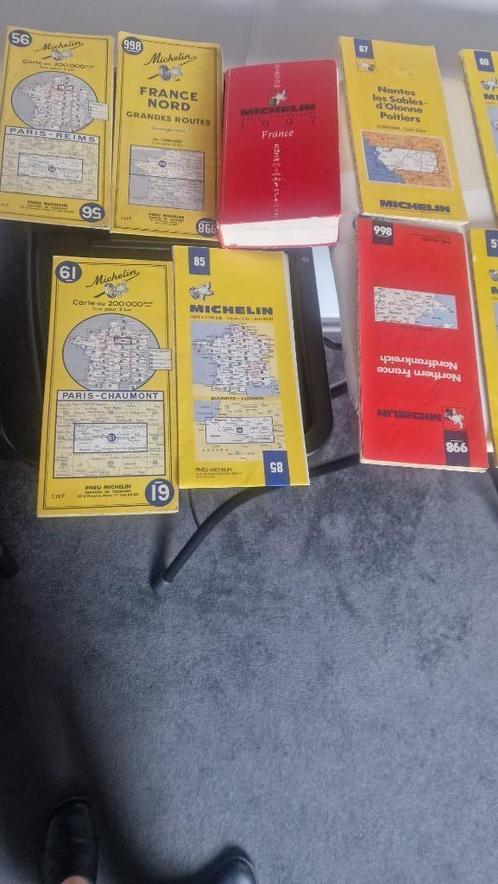 Guide Michelin France 1975 en 25+ oude Michelin kaarten, Boeken, Reisgidsen, Gelezen, Europa, Michelin, Ophalen of Verzenden