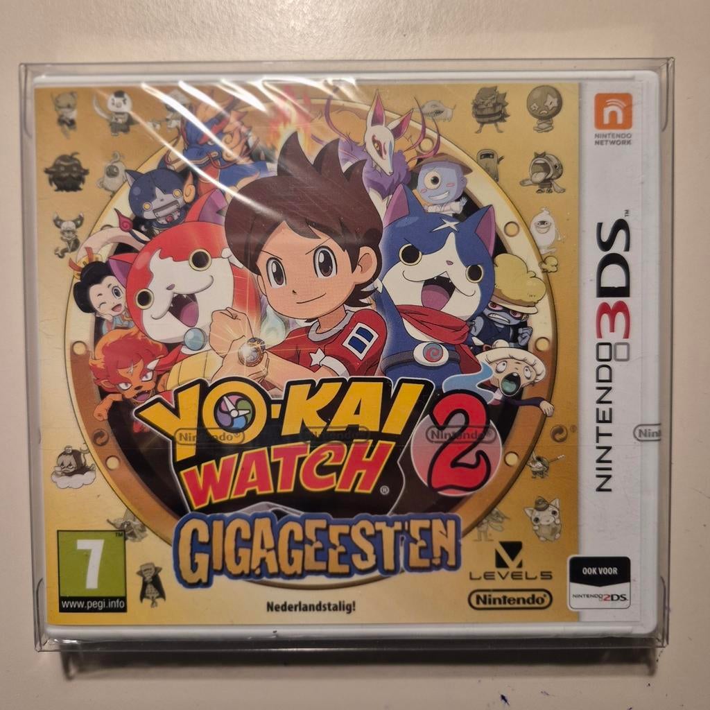 Yo-Kai Watch 2 Gigageesten/Fleshy Souls (SEALED), Spelcomputers en Games, Avontuur en Actie, 1 speler, Ophalen of Verzenden, Zo goed als nieuw