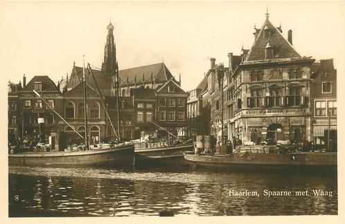 (701-353-021) Haarlem Spaarne met Waag, Verzamelen, Ansichtkaarten | Nederland, Noord-Holland, Verzenden