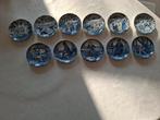 11 stuks Miniatuur Bosch Delfts Blauwe bordjes, Ophalen