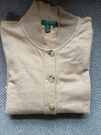 Lauren Ralph Lauren vest - beige - maat L, Verzenden, Zo goed als nieuw, Maat 42/44 (L), Beige