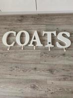 Riviera Maison houten letter kapstok COATS, Huis en Inrichting, Woonaccessoires | Kapstokken, Wandkapstok, Ophalen of Verzenden